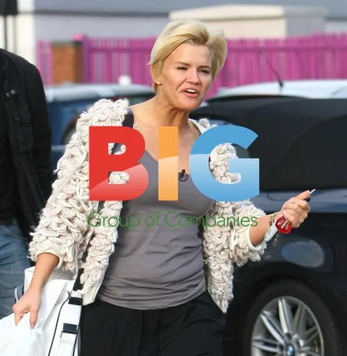 Kerry Katona Goes Shopping in Croydon