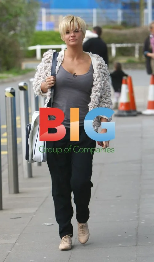 Kerry Katona Shopping in Croydon