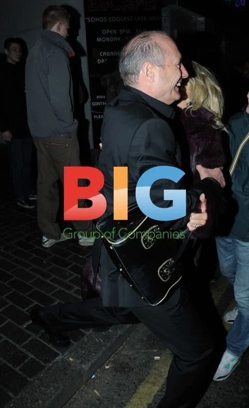 Celebrities at the Box Club in London