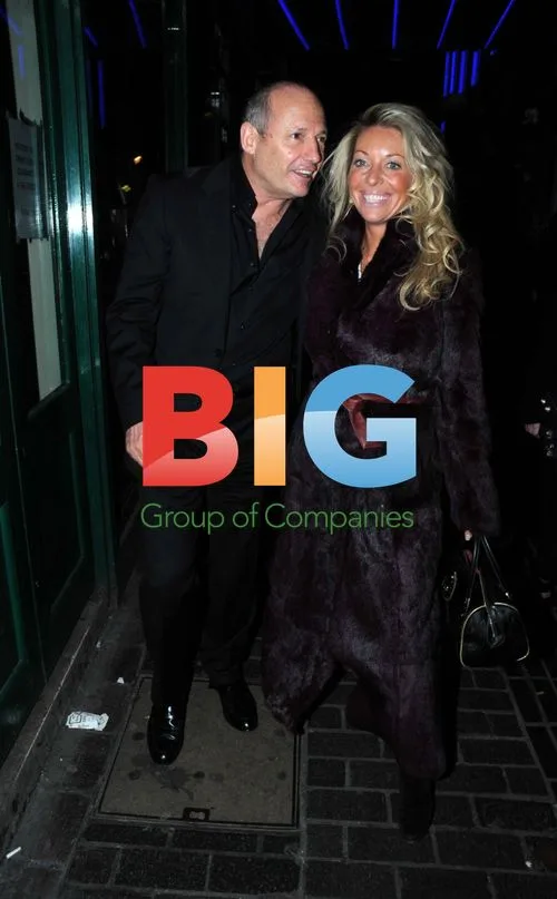 Celebrities at Box Club in London