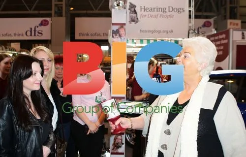 Pam St. Clement at Crufts 2011