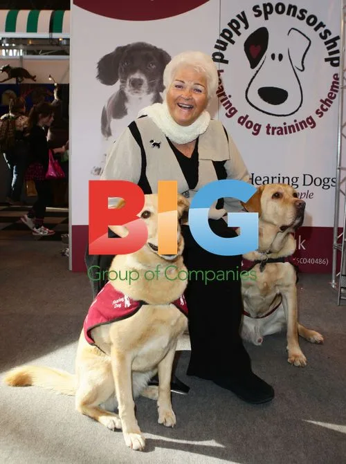 Pam St. Clement at Crufts 2011
