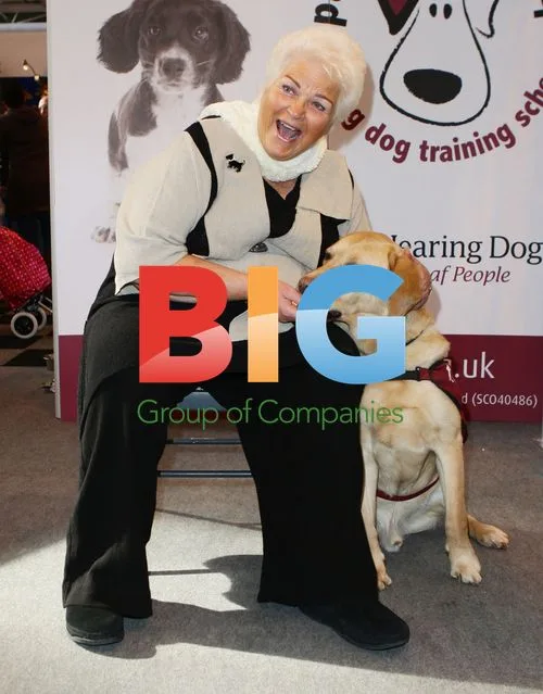 Pam St. Clement at Crufts 2011