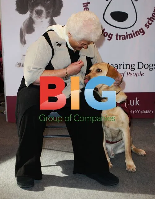 Pam St. Clement at Crufts 2011