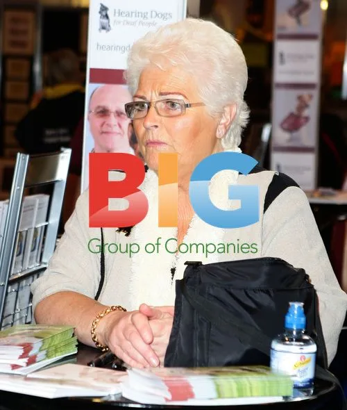 Pam St. Clement at Crufts 2011