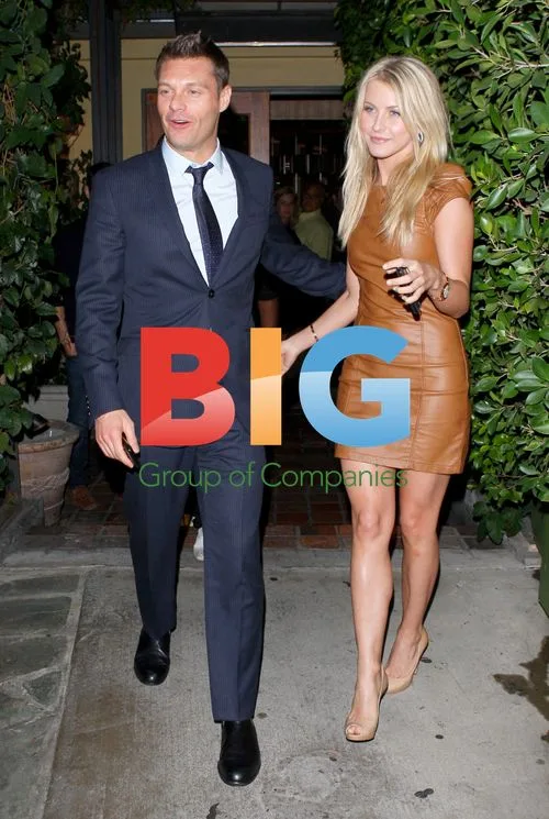 Julianne Hough and Ryan Seacreast at Ago Restaurant
