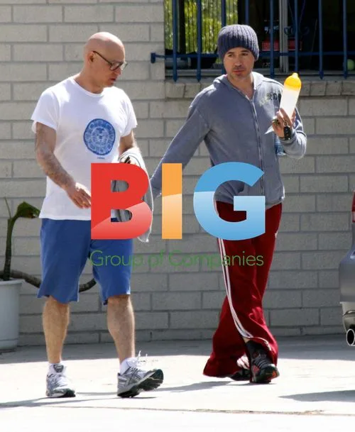 Robert Downey Jr. After Workout