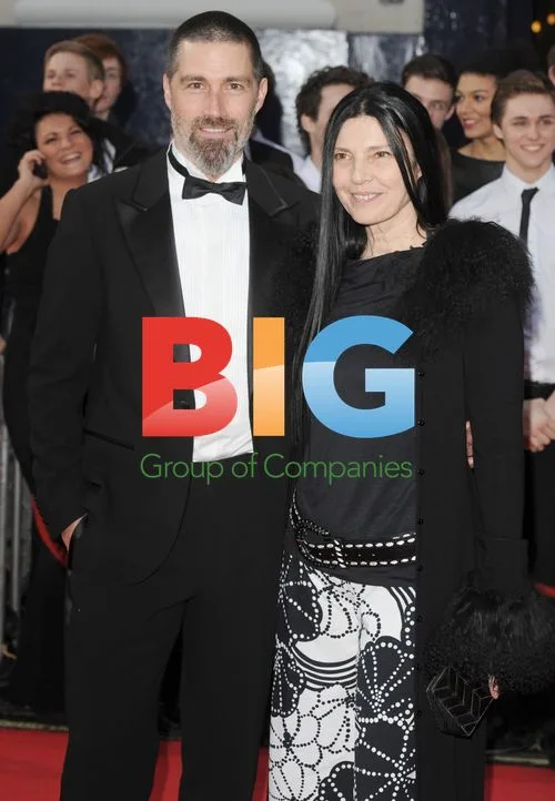 Matthew Fox and Marquerita Ronchi at Olivier Awards