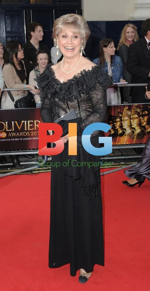 Angela Rippon at The Olivier Awards