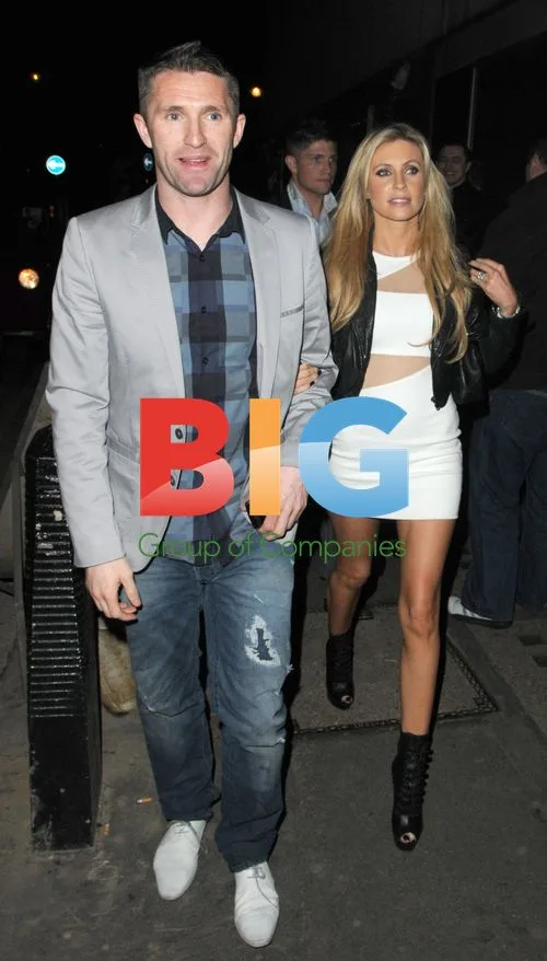 Keane and Wife Spotted at Whisky Mist