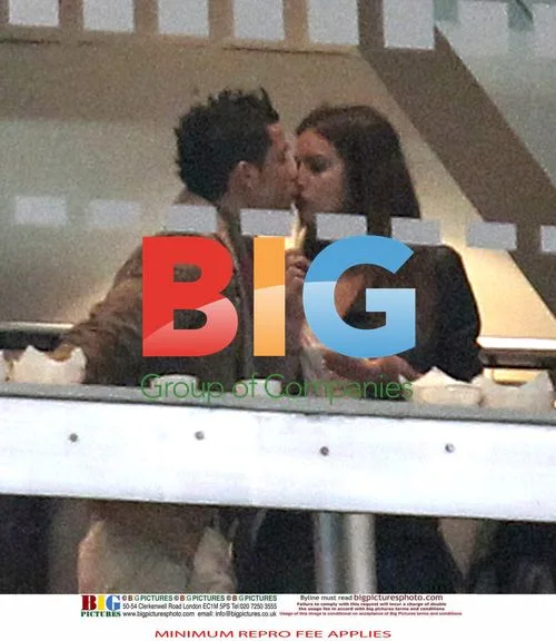 Cristiano Ronaldo and Irina Shayk in VIP section