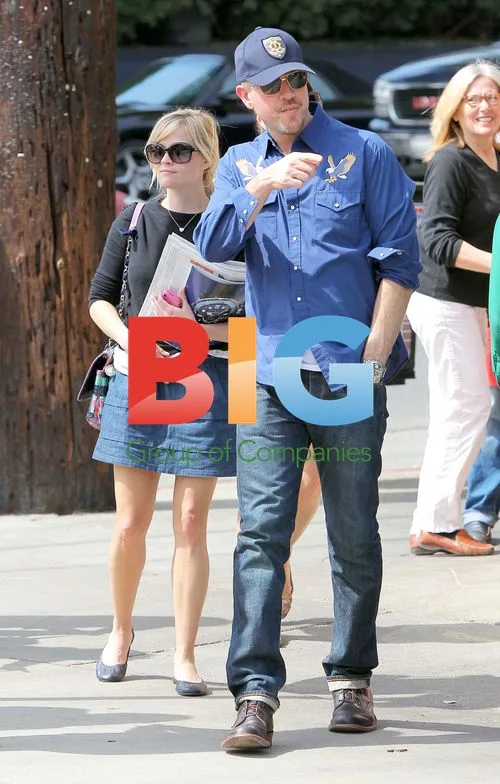 Reese Witherspoon and Jim Toth Have Lunch