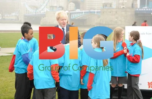 Boris Johnson, Rebecca Adlington, Sebastian Coe at 2012 Olympic Ticket Launch