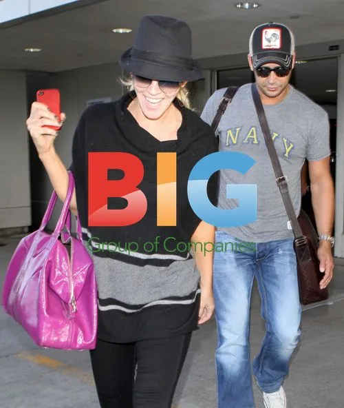 Jenny McCarthy Arrives at LAX