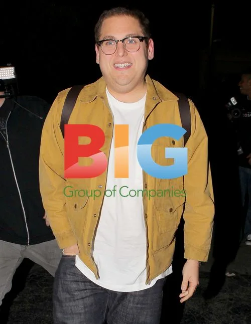 Jonah Hill with Pal in Hollywood