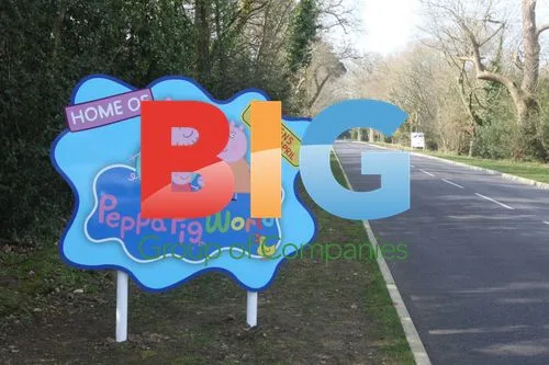 Kerry Katona at Peppa Pig World