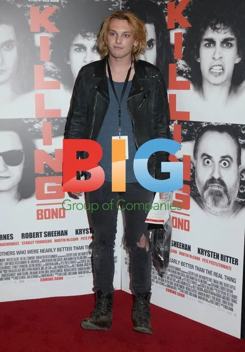 Jamie Campbell Bower at 'Killing Bono' Premiere