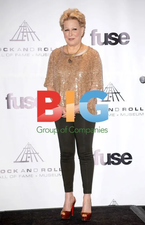Bette Midler at Rock and Roll Hall of Fame