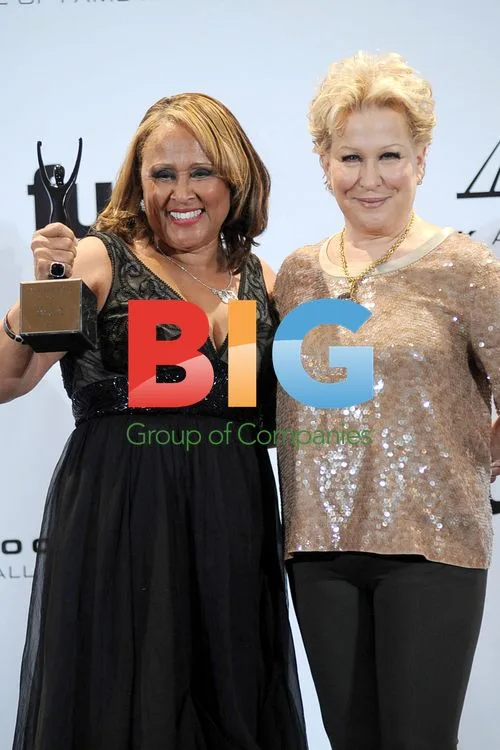 Darlene Love and Bette Midler at Rock and Roll Hall of Fame