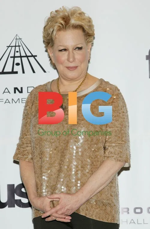 Bette Midler at Rock and Roll Hall of Fame Induction