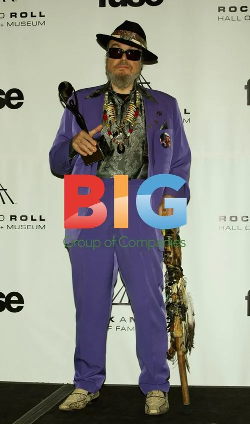 Dr. John at Rock Hall Induction Ceremony