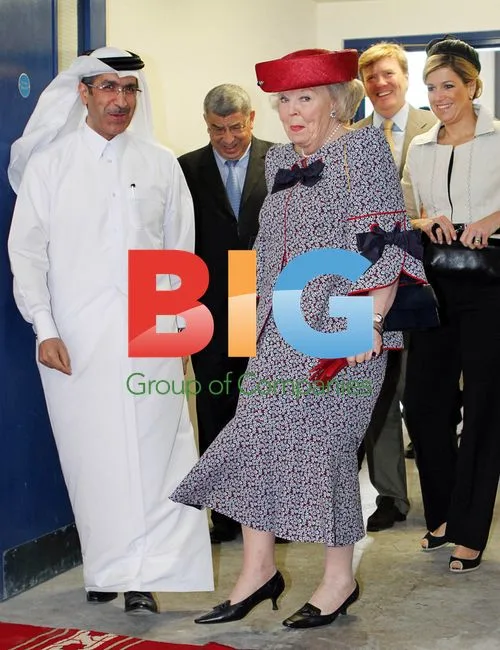 Queen Beatrix of the Netherlands visits Qatar