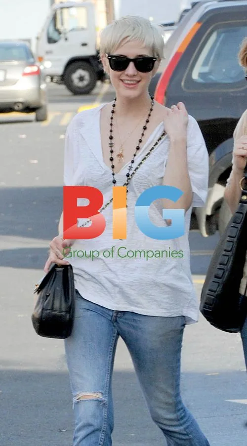 Ashlee Simpson Goes Grocery Shopping