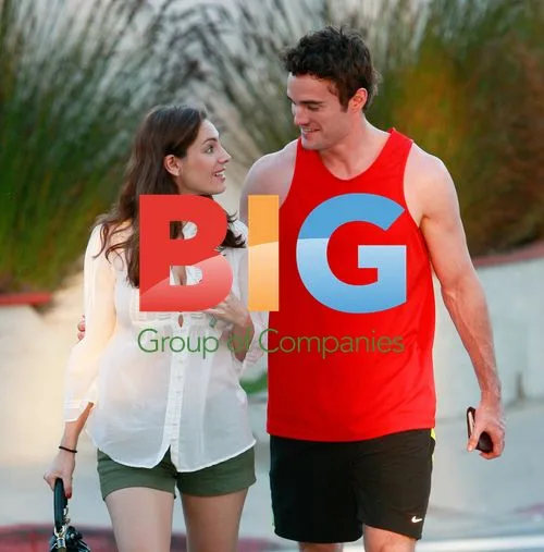 Kelly Brook and Thom Evans on a Date in Beverly Hills