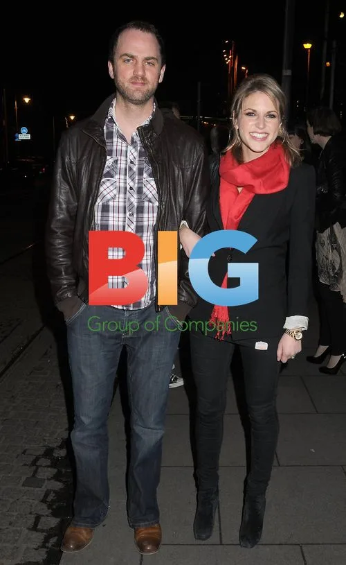 Amy Huberman & Mark Huberman at 'Killing Bono' Premiere