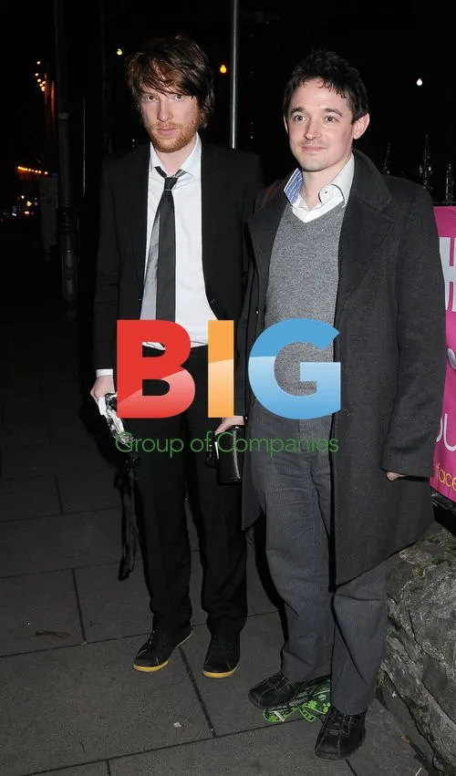 Guests and stars at 'Killing Bono' afterparty