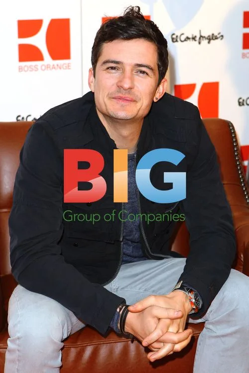 Orlando Bloom at Hugo Boss Fragrance Launch