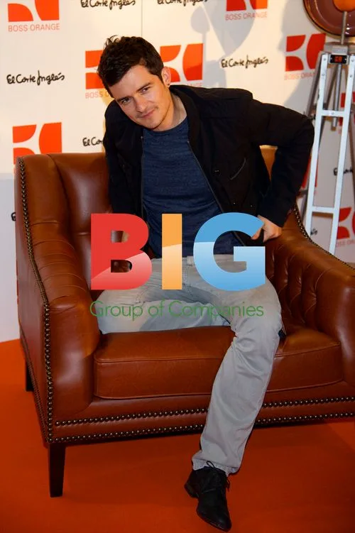 Orlando Bloom at Hugo Boss Event