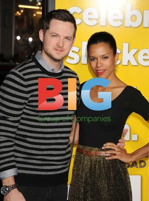 Damien Fahey and Grasie Mercedes at "Paul" Premiere