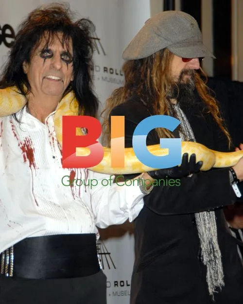Alice Cooper and Rob Zombie at Rock Hall Induction