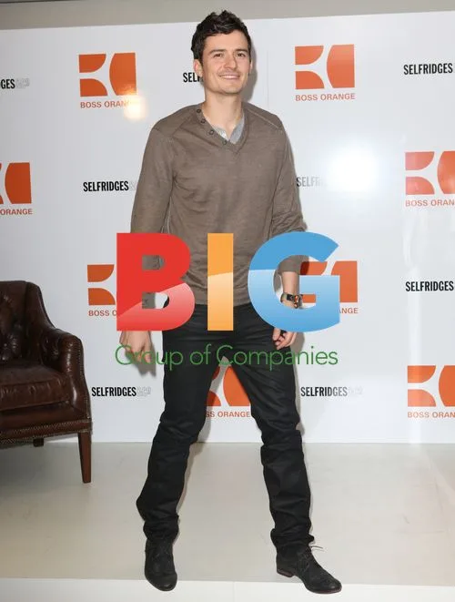 Orlando Bloom Launches Boss Orange Perfume