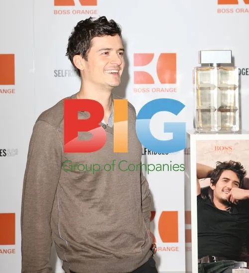 Orlando Bloom Launches Boss Orange Perfume
