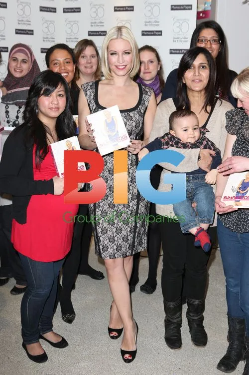 Denise Van Outen promotes Bumpalicious book