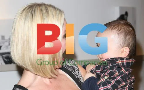 Denise Van Outen with Young Admirer