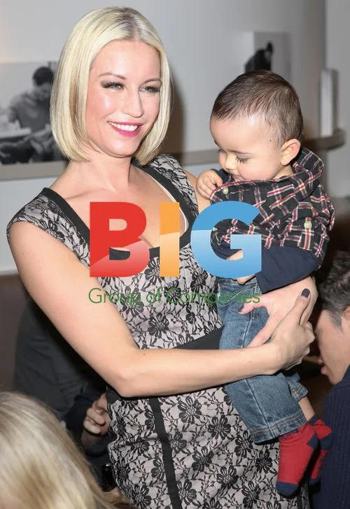 Denise Van Outen with young fan