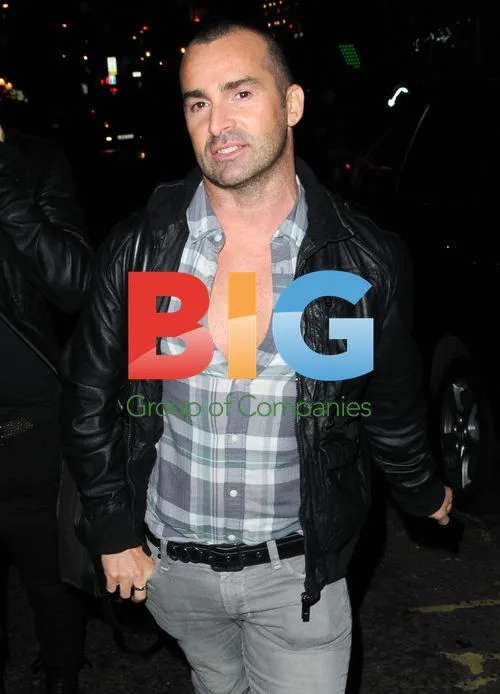 Louis Spence Leaving Hotel Party