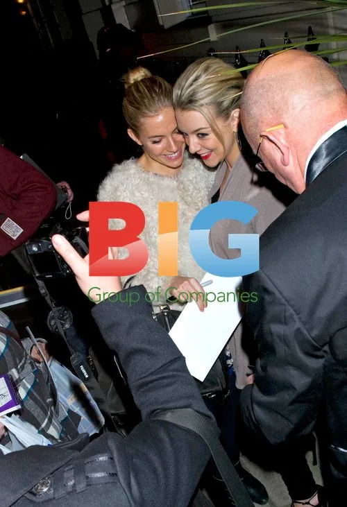 Sienna Miller and Sheridan Smith Leave Flare Path