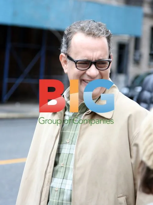 Tom Hanks Strolls in New York