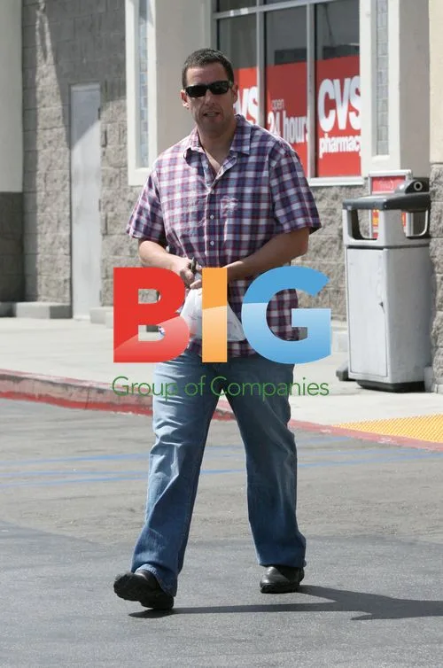 Adam Sandler Leaving CVS in Brentwood