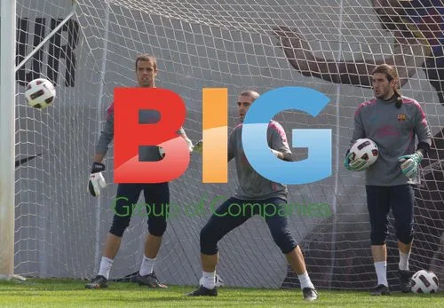 Barcelona Team Training Session