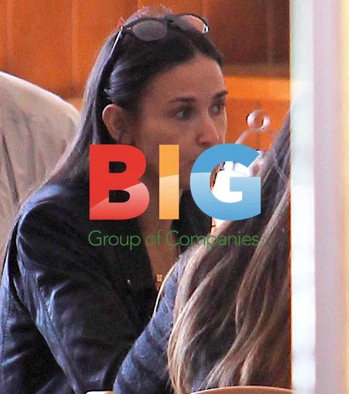 Demi Moore Spotted in Brentwood