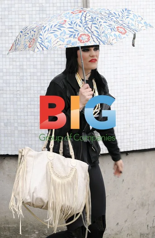 Jessie J Leaves ITV Studios in London