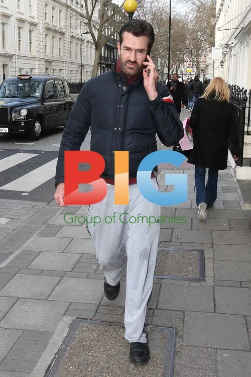 Rupert Everett Seen in Casual Outfit