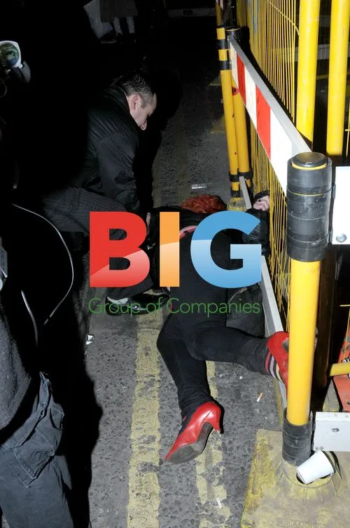 Steve Strange's Girlfriend Collapses