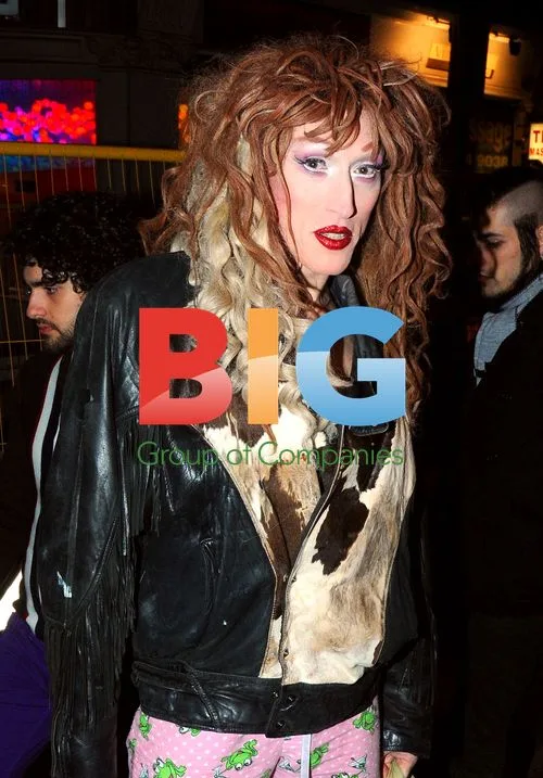 Transexual performer Rose at The Box club
