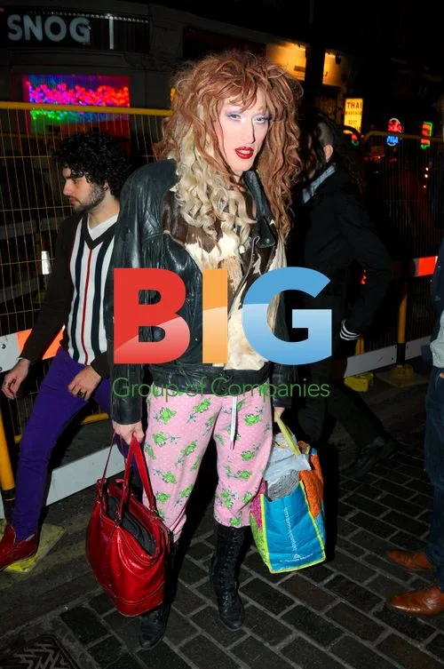 Transexual Dancer Rose at London Nightclub